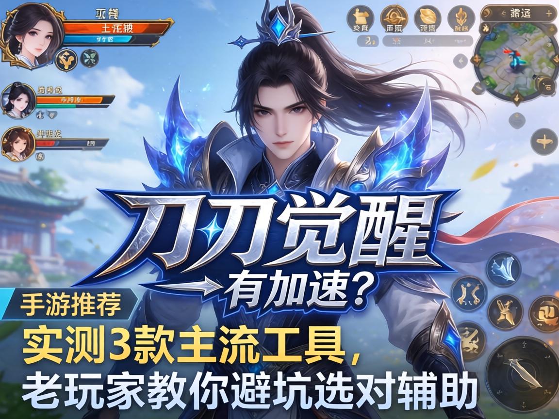 刀锋觉醒有加速吗手游推荐，实测3款主流工具，老玩家教你避坑选对辅助