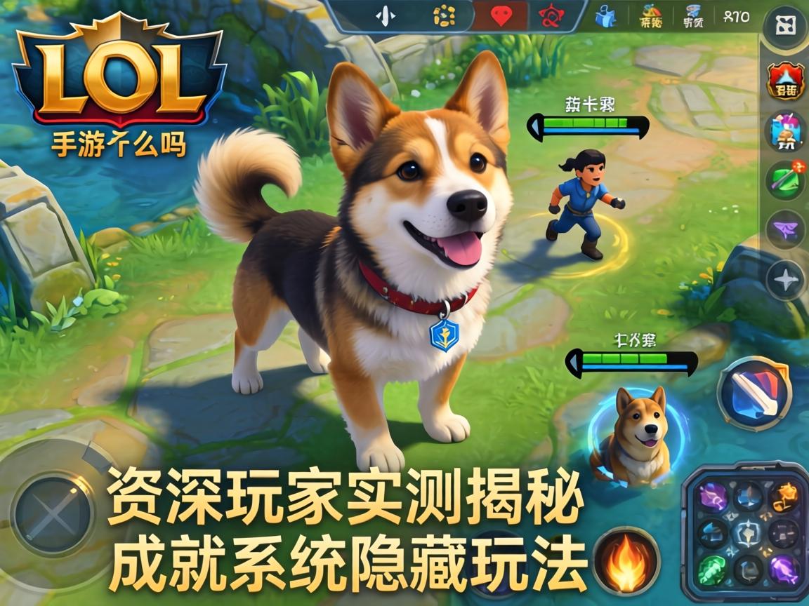 LOL手游有狗牌么吗？资深玩家实测揭秘成就系统隐藏玩法