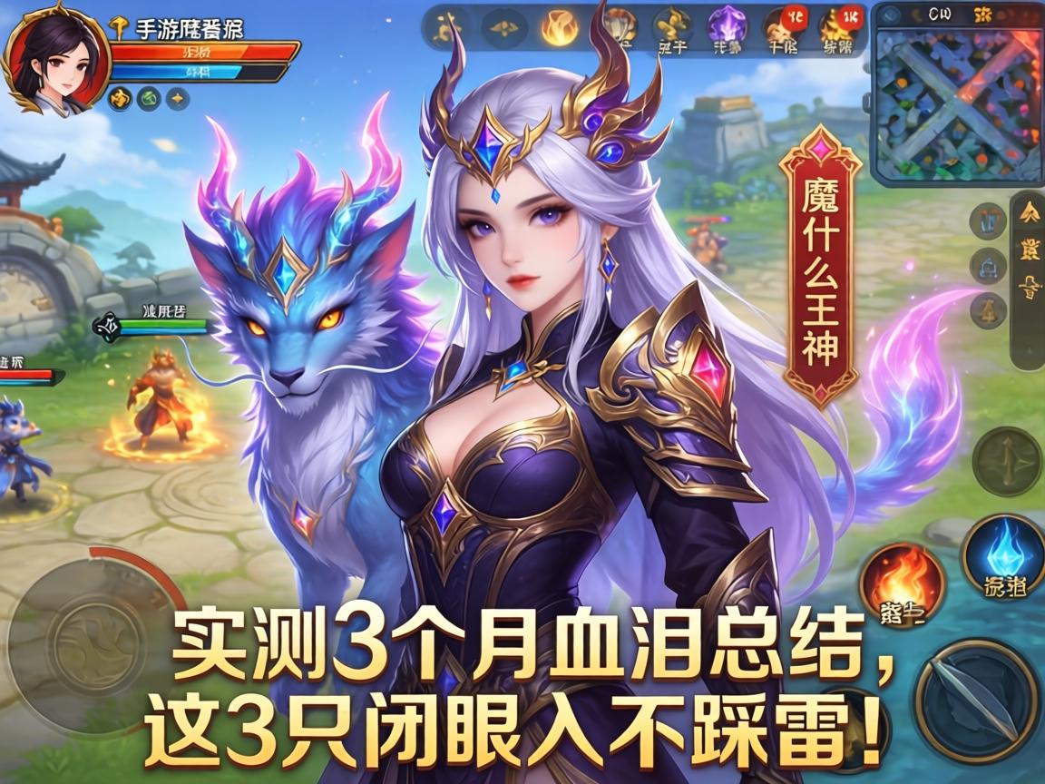 梦幻手游魔王配什么神兽？实测3个月血泪总结，这3只闭眼入不踩雷！