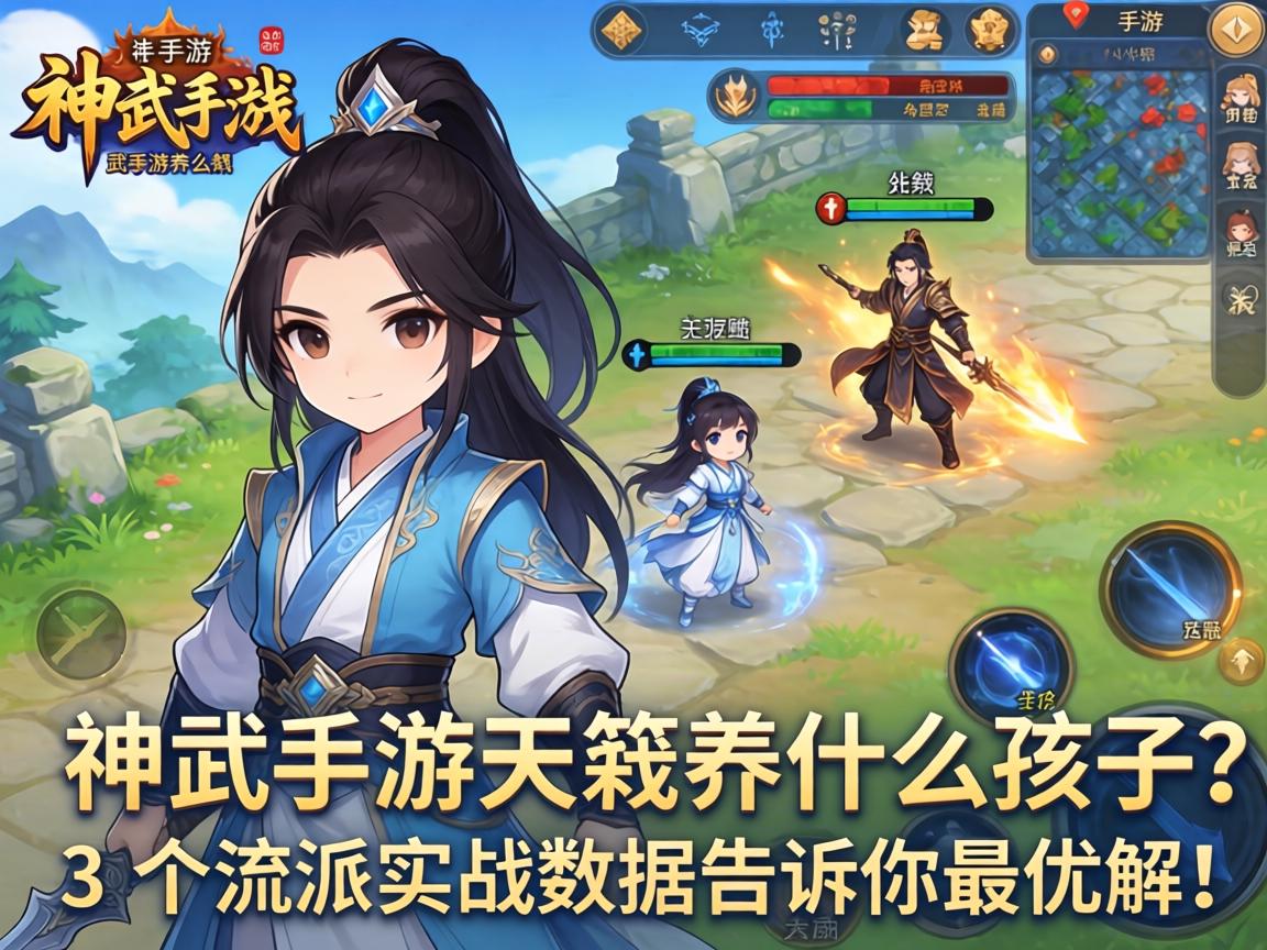 神武手游天策养什么孩子？这3个流派实战数据告诉你最优解！
