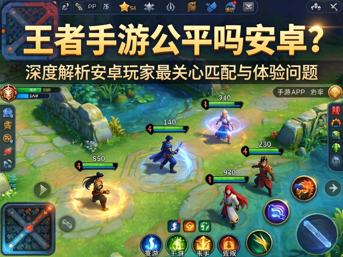 王者手游公平吗安卓？深度解析安卓玩家最关心的匹配与体验问题