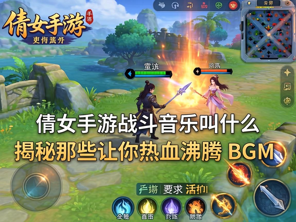 倩女手游战斗音乐叫什么？揭秘那些让你热血沸腾的BGM