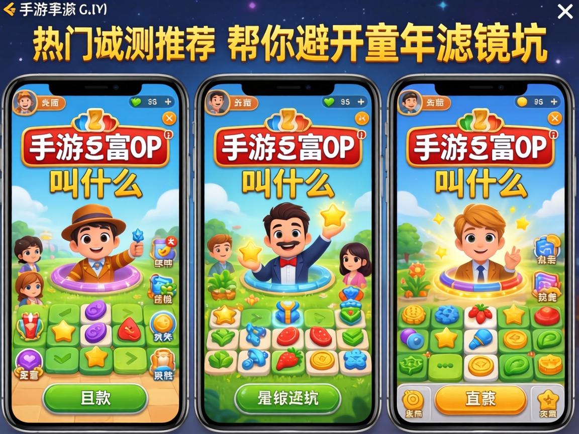 手游大富翁叫什么？三款热门实测推荐，帮你避开童年滤镜坑