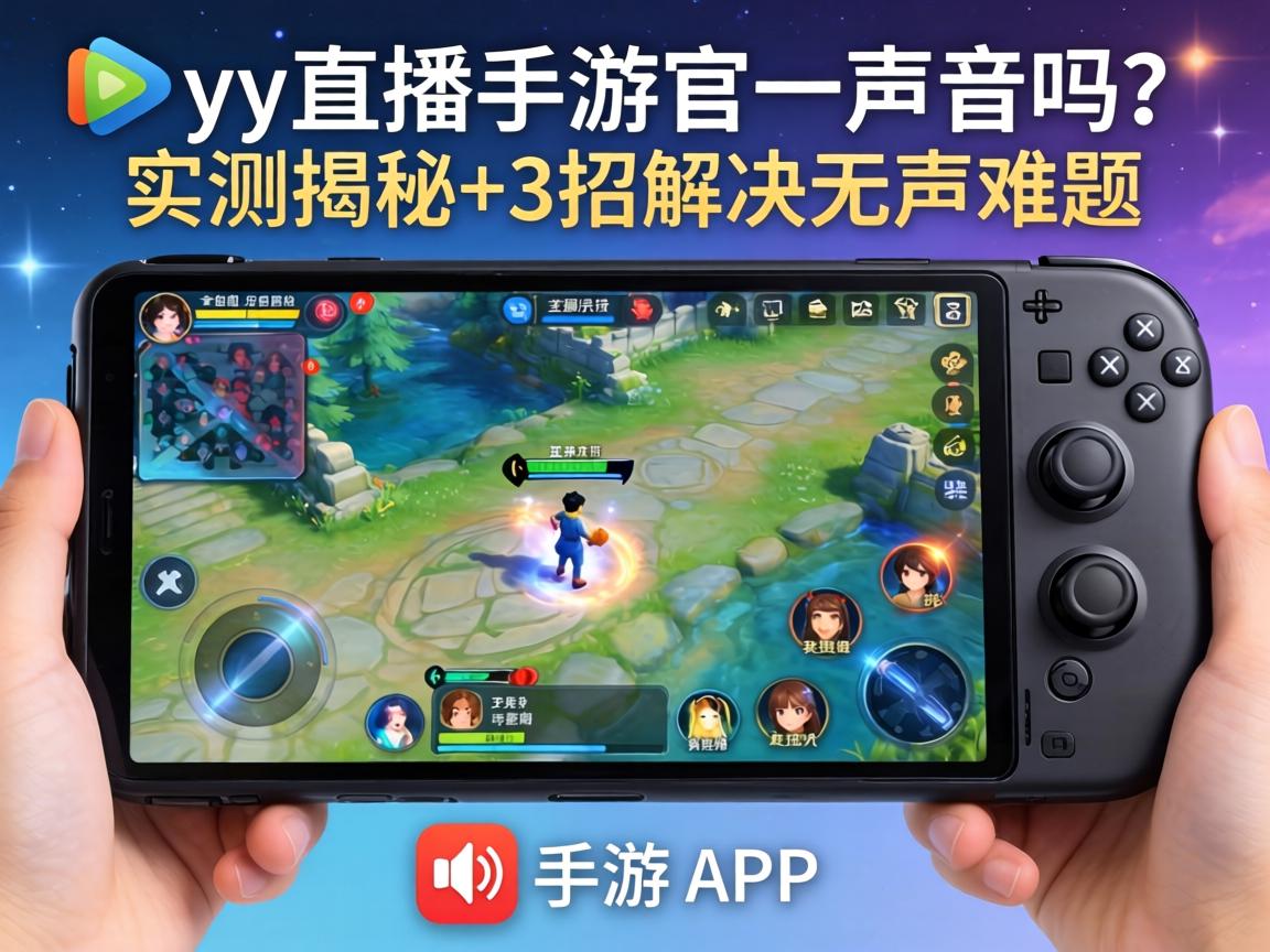 yy直播手游有声音吗？实测揭秘+3招解决无声难题