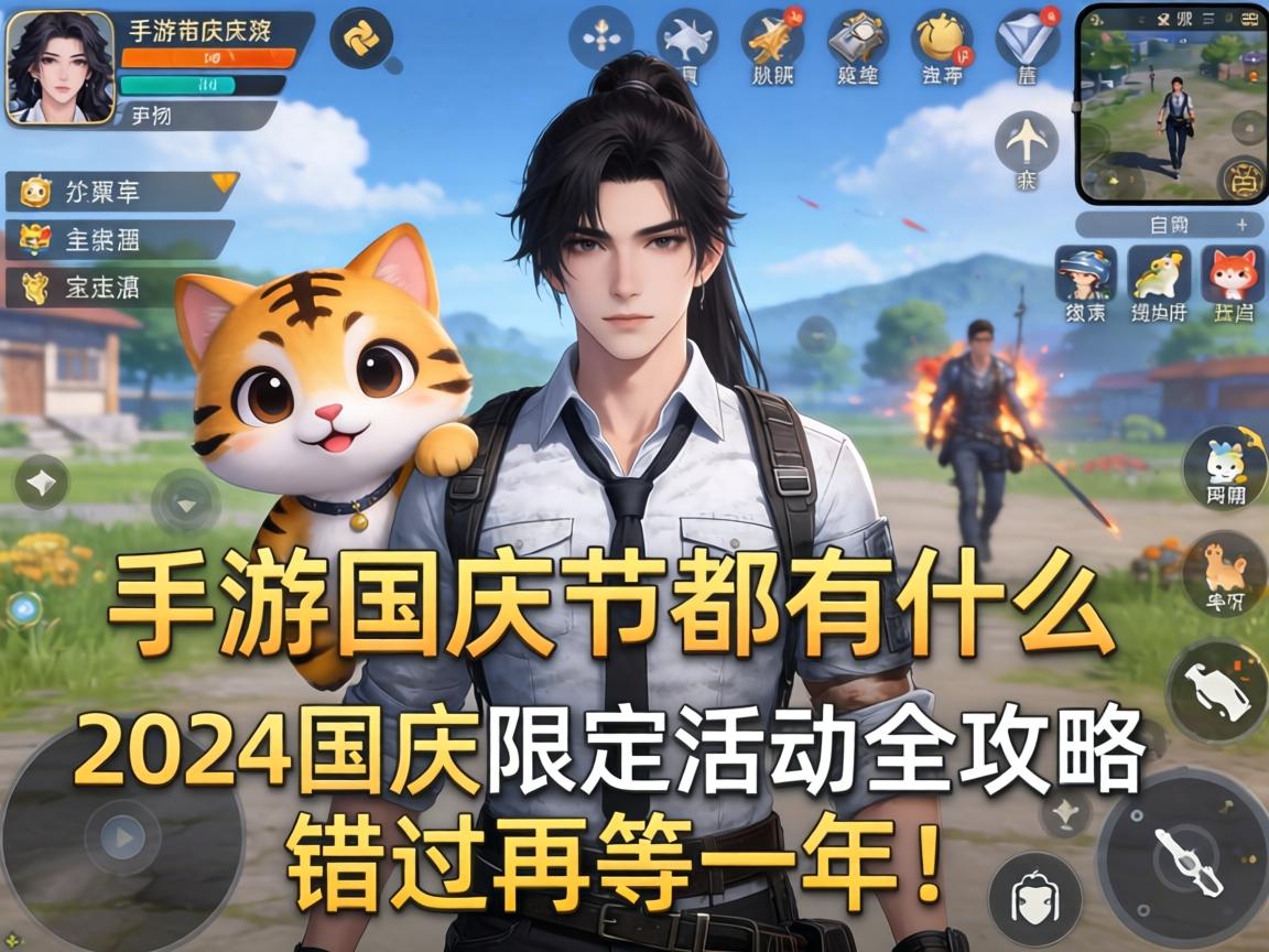 手游国庆节都有什么？2024年国庆限定活动全攻略，错过再等一年！