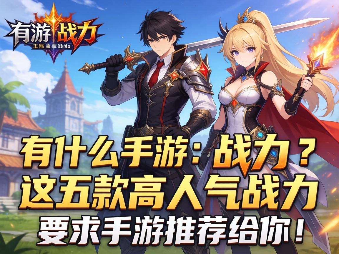 有什么手游有战力的？这五款高人气战力养成手游推荐给你！