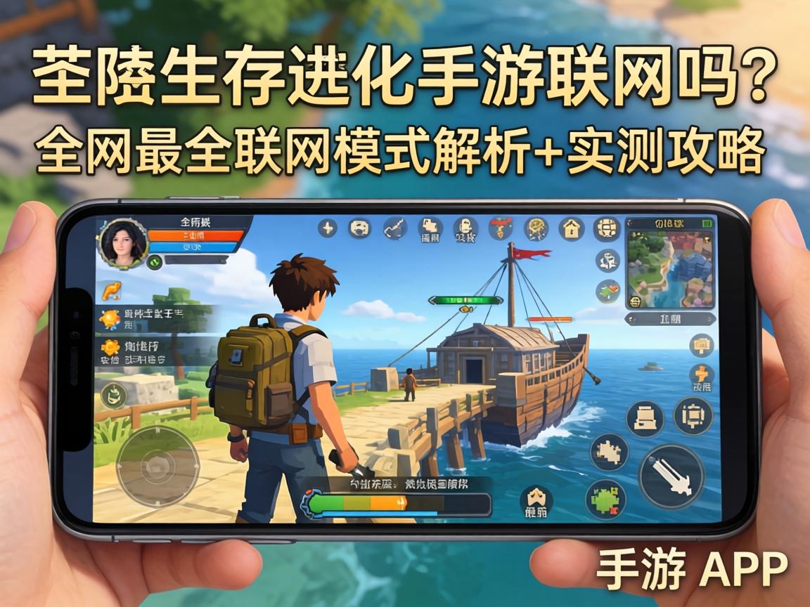 方舟生存进化手游联网吗？全网最全联网模式解析+实测攻略
