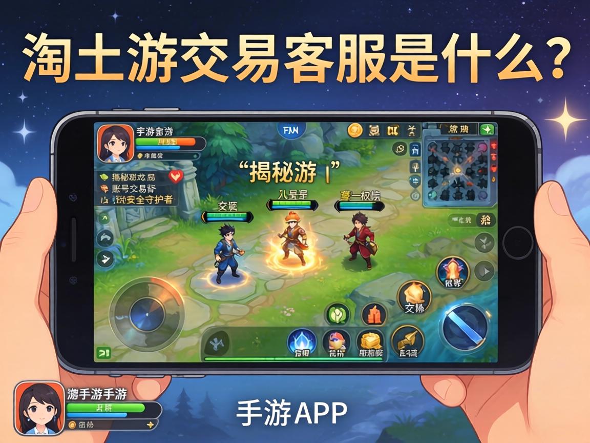淘手游交易客服是什么？揭秘游戏账号交易背后的安全守护者