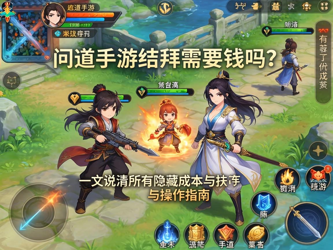 问道手游结拜需要钱吗？一文说清所有隐藏成本与操作指南