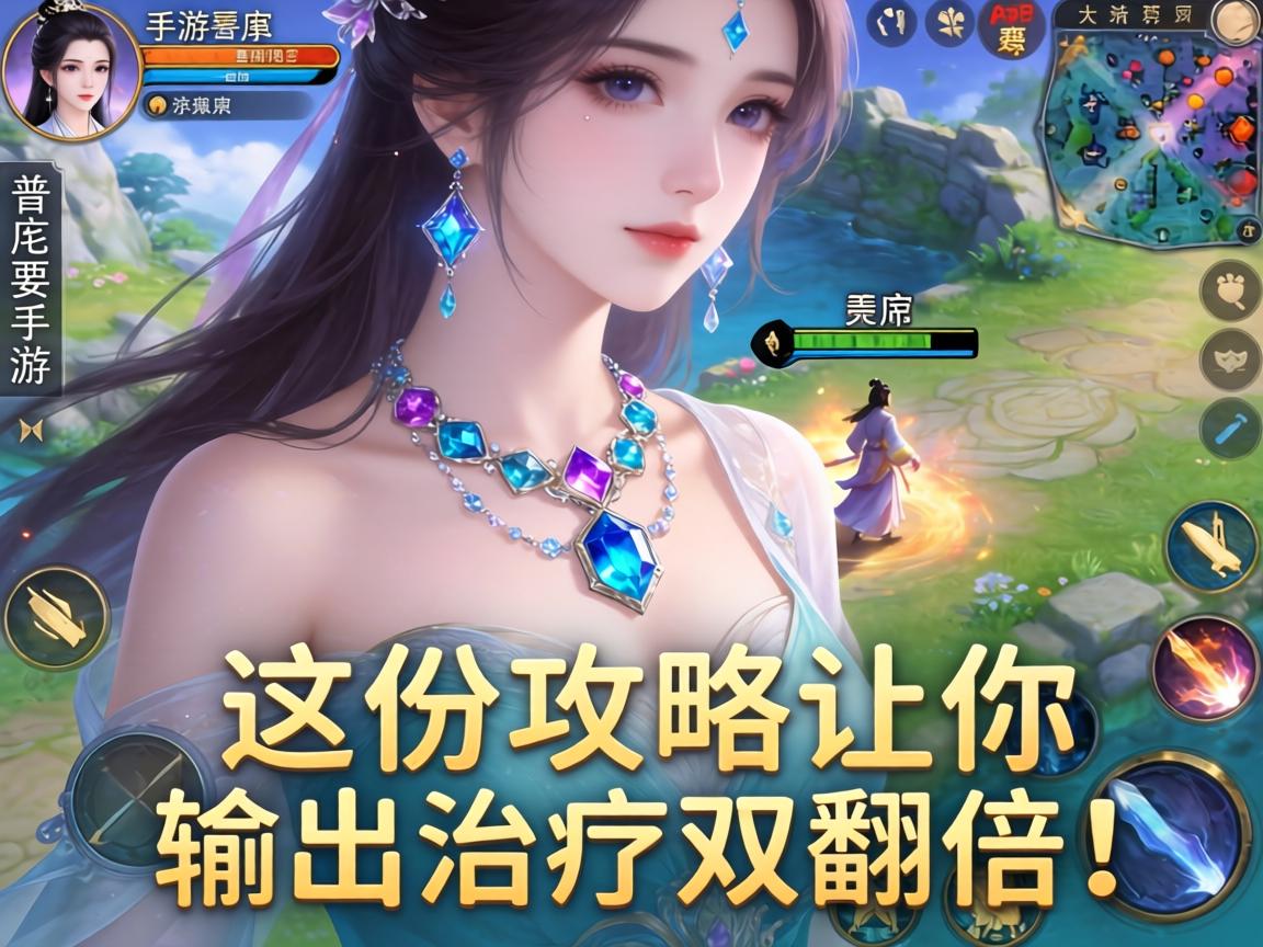 梦幻手游普陀宝石佩戴什么？这份攻略让你输出治疗双翻倍！