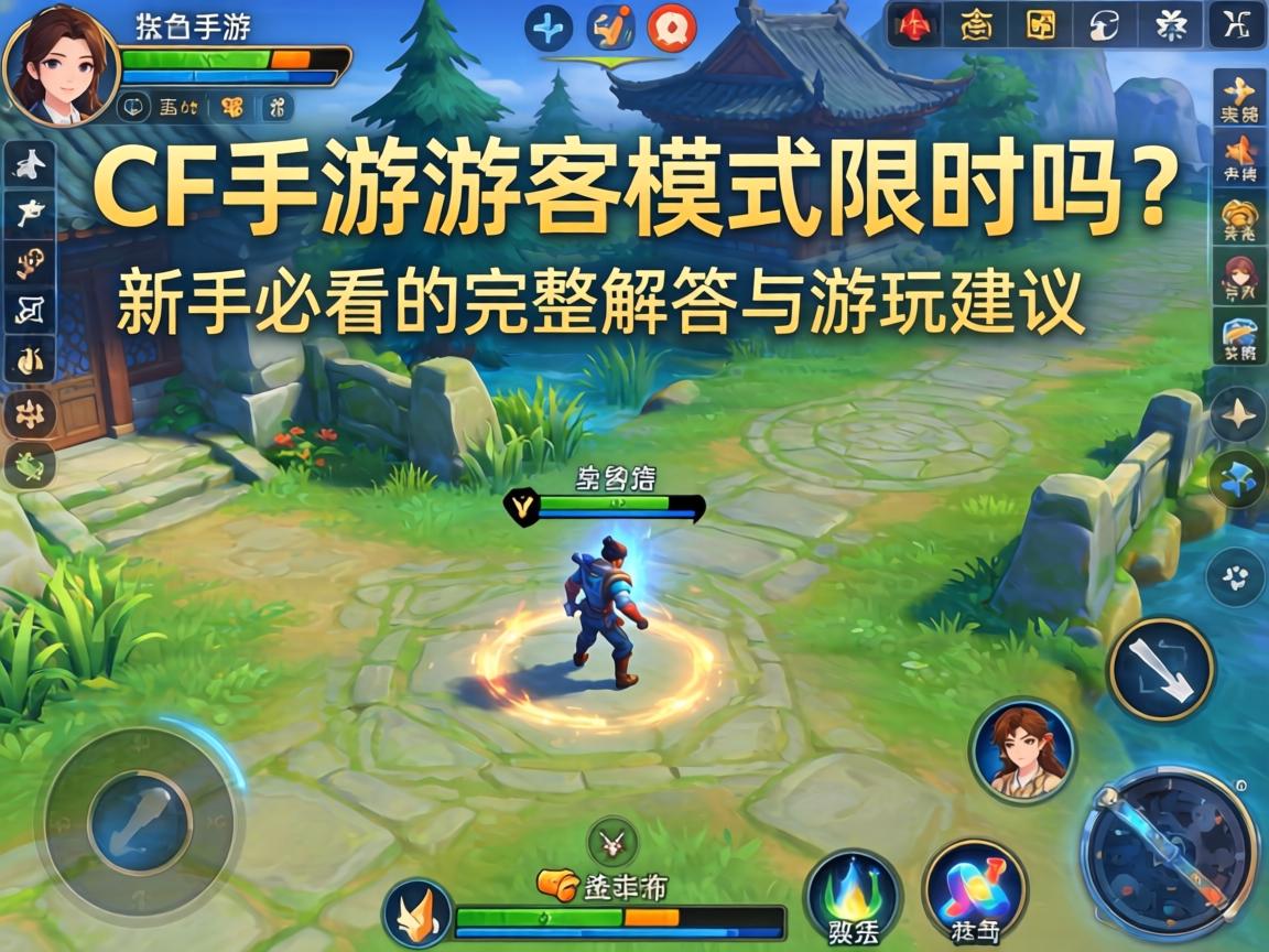 CF手游游客模式限时吗？新手必看的完整解答与游玩建议