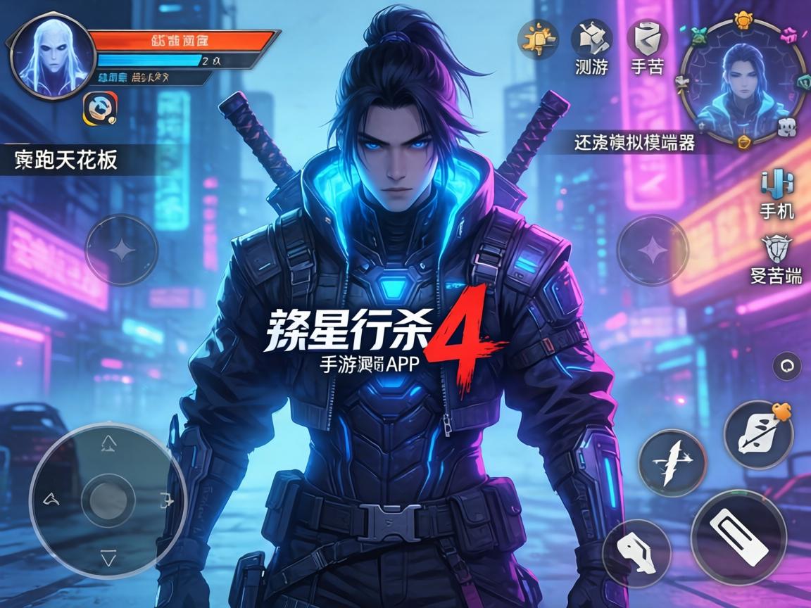 幽灵行者4手游实测，是赛博朋克跑酷天花板，还是手机端的受苦模拟器？