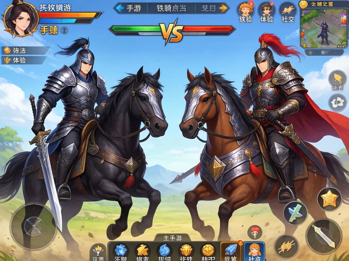 手游铁骑与端游铁骑，玩法、体验与社交的全方位对比