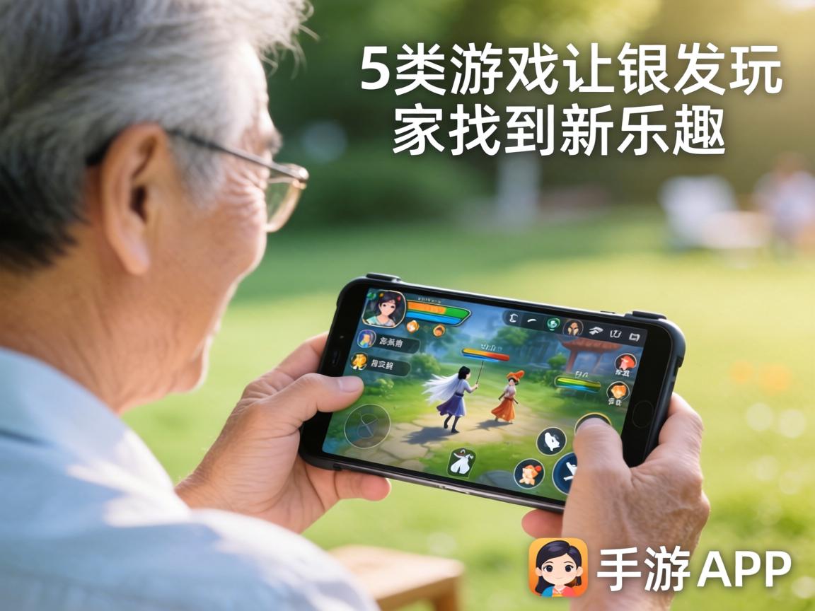 年龄较大的人玩什么手游？这5类游戏让银发玩家找到新乐趣