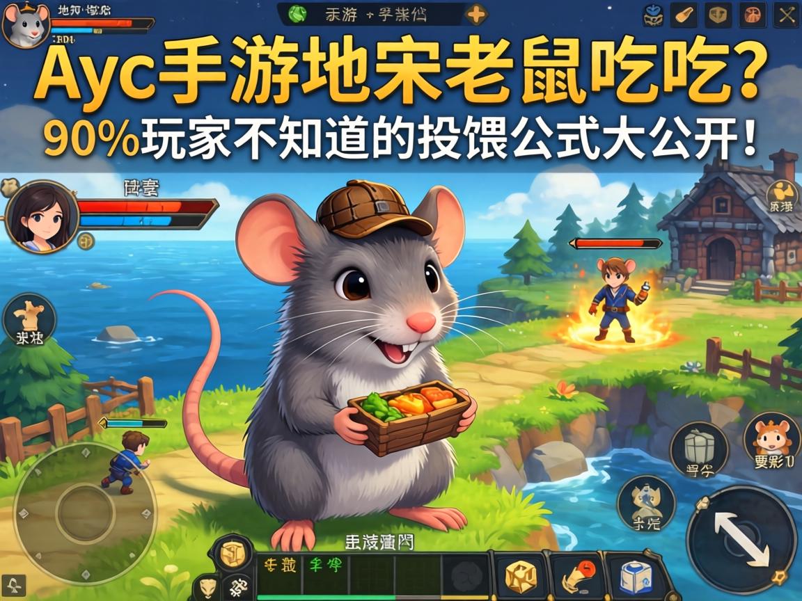 方舟手游地牢老鼠吃什么？90%玩家不知道的投喂公式大公开！