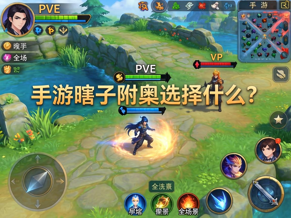 手游瞎子附魔选择什么？从PVE到PVP的全场景解析