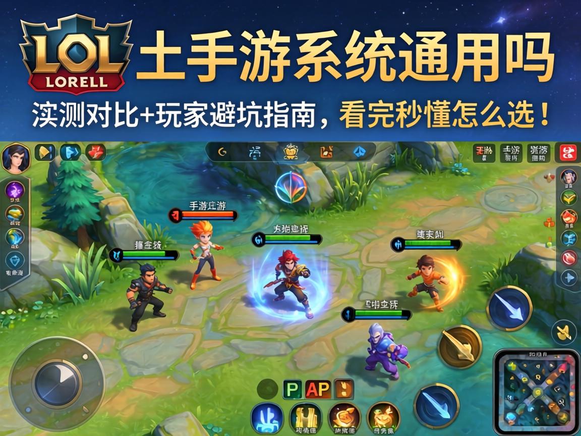 LOL手游系统通用吗