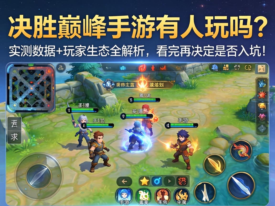 决胜巅峰手游有人玩吗