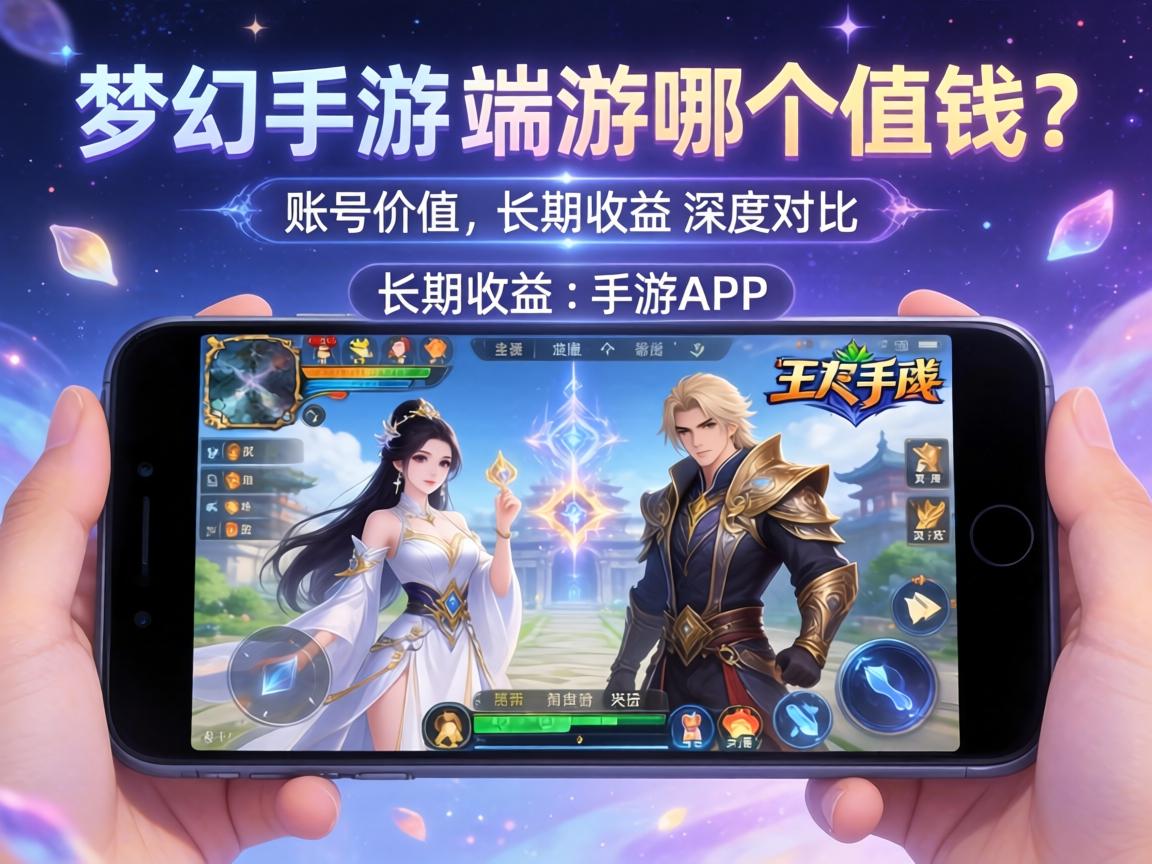梦幻手游和端游哪个值钱？从账号价值到长期收益的深度对比