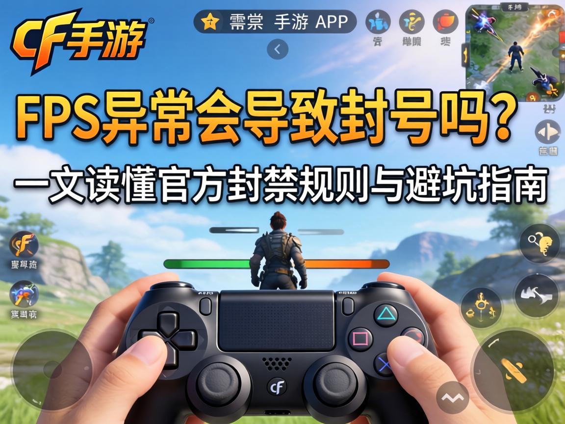 CF手游FPS异常会导致封号吗