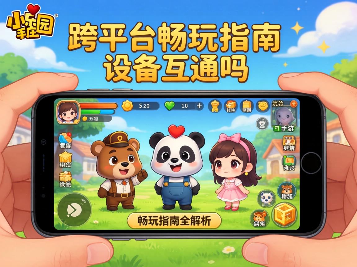 摩尔庄园手游设备互通吗