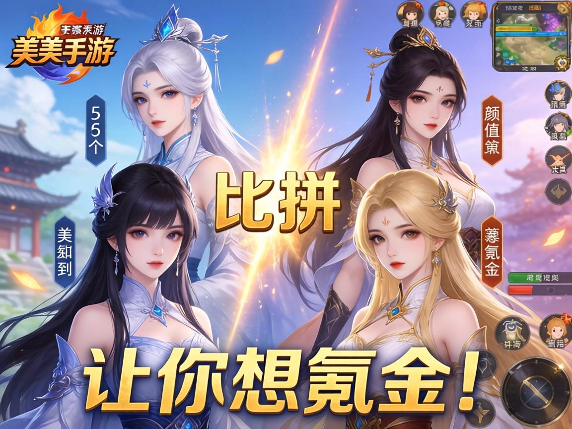 完美手游角色颜值大比拼，这5个角色美到让你想氪金！