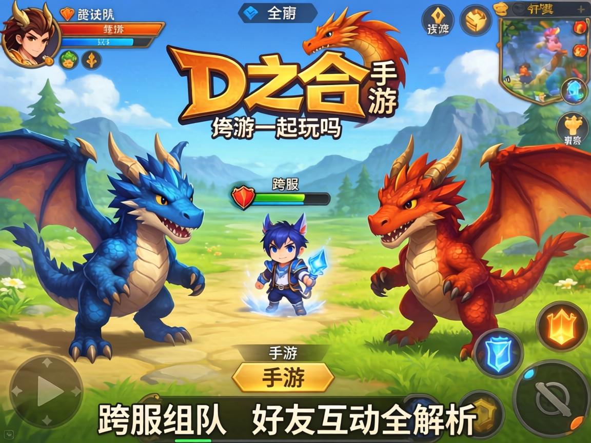 龙之谷手游能一起玩吗？跨服组队、好友互动全解析