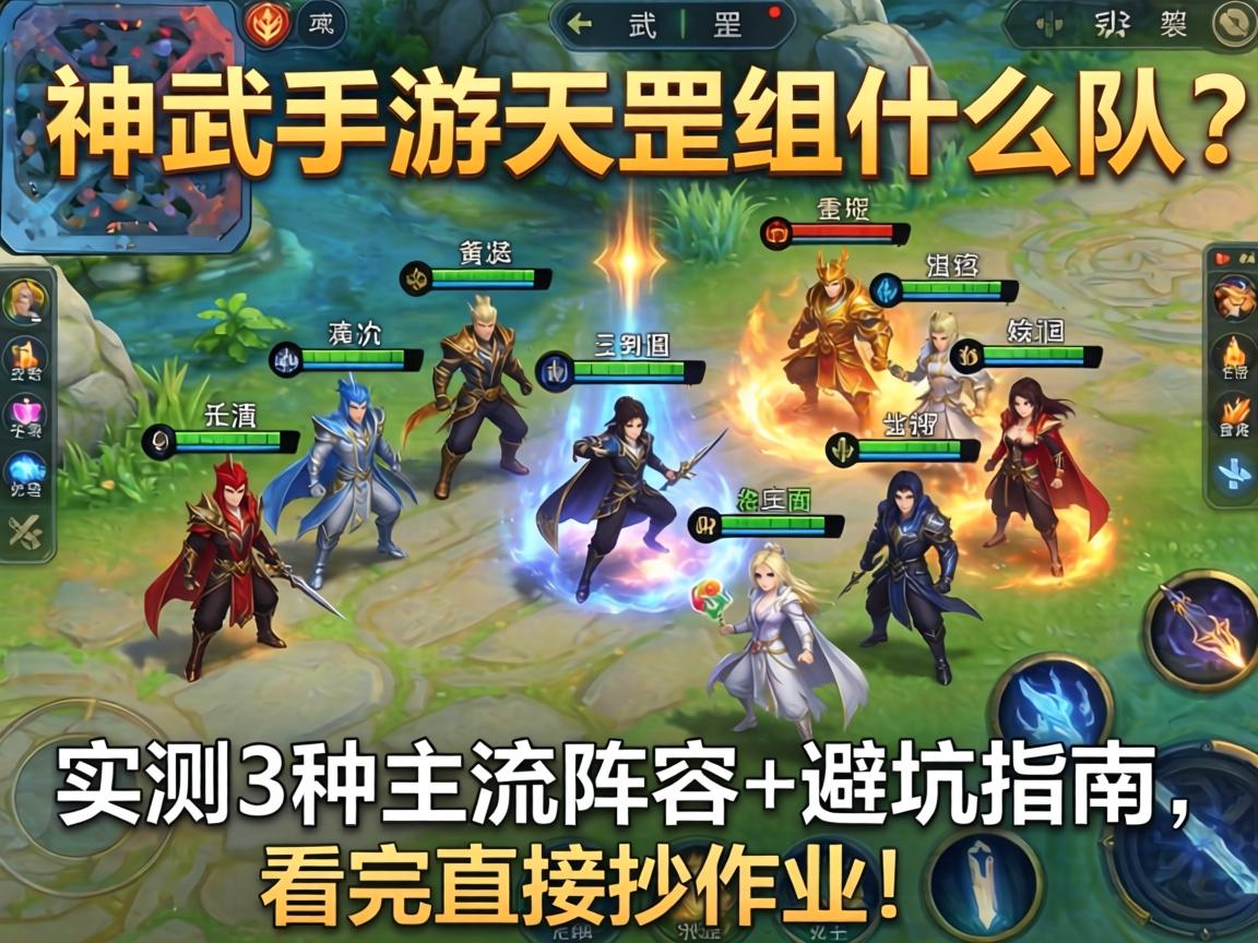 神武手游天罡组什么队？实测3种主流阵容+避坑指南，看完直接抄作业！