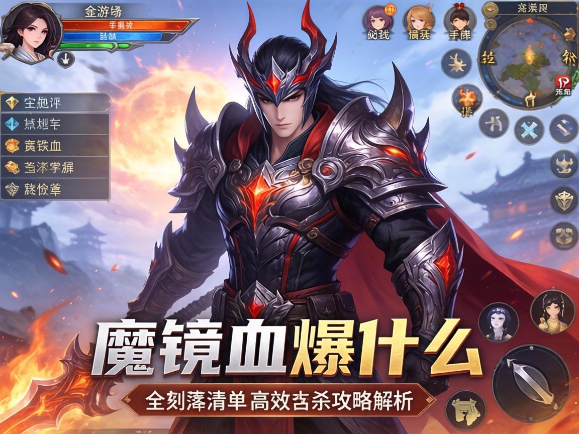 手游幻境铁血魔王爆什么？全掉落清单与高效击杀攻略解析