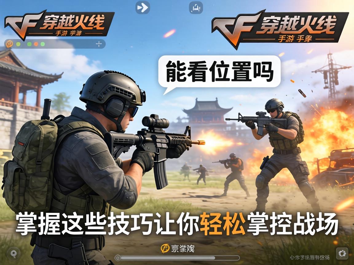 穿越火线手游能看位置吗？掌握这些技巧让你轻松掌控战场