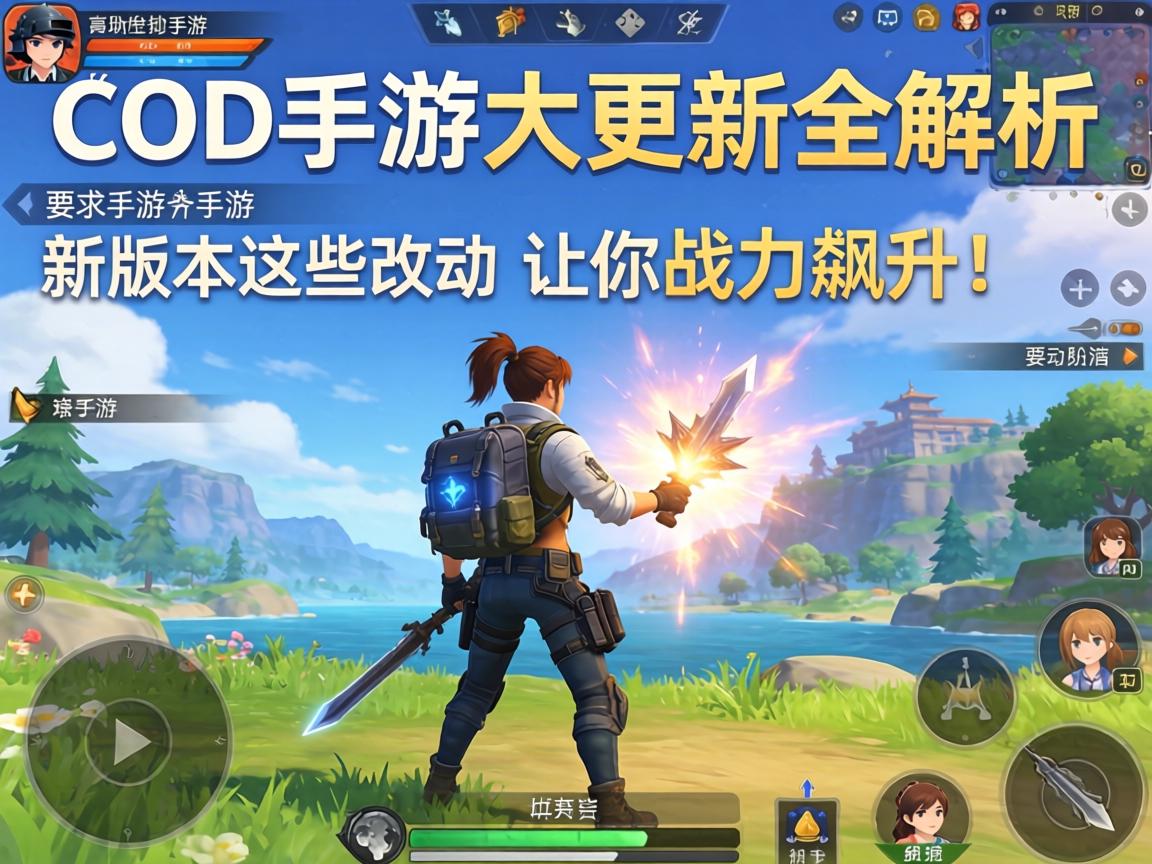 COD手游大更新全解析，新版本这些改动让你战力飙升！