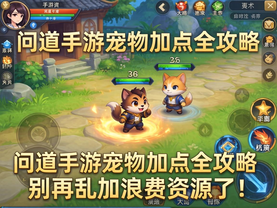 问道手游宠物加点全攻略