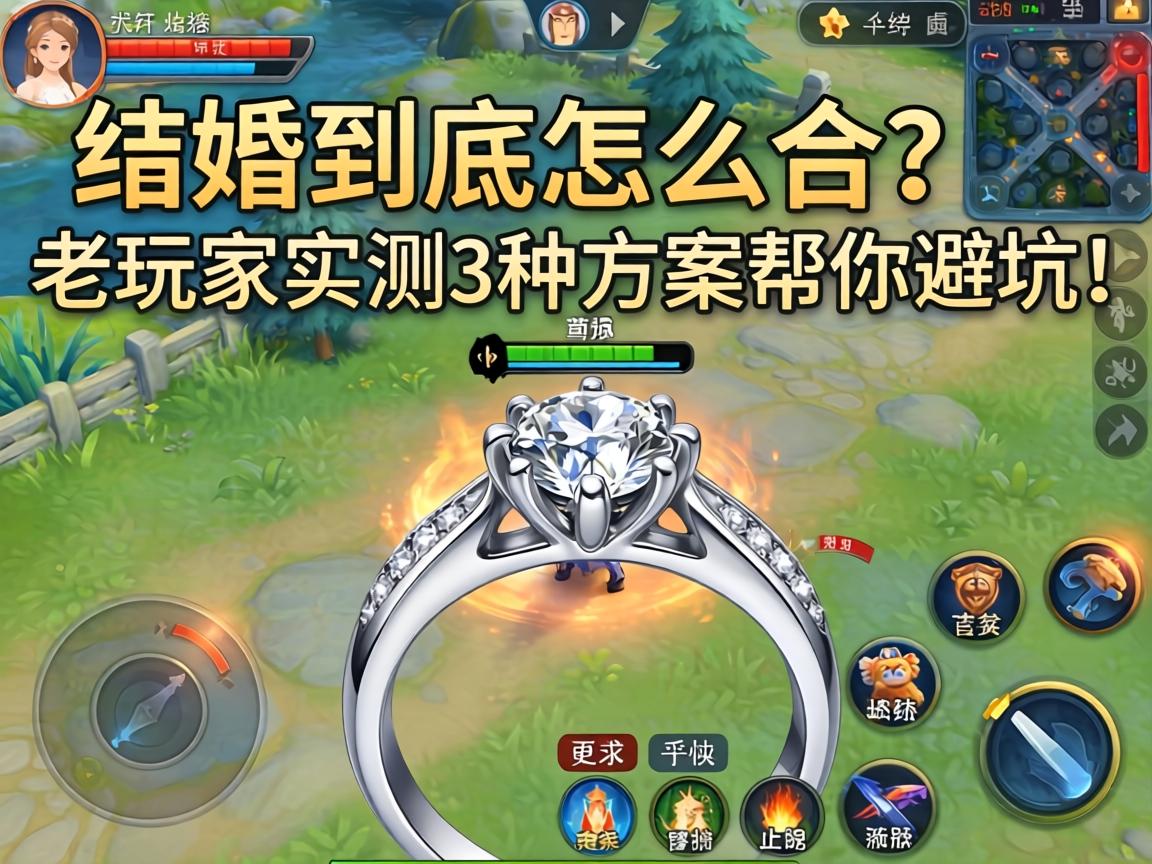 结婚戒指到底怎么合？老玩家实测3种方案帮你避坑！