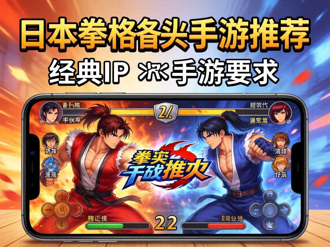 日本拳皇格斗手游推荐，经典IP与现代玩法碰撞的热血体验