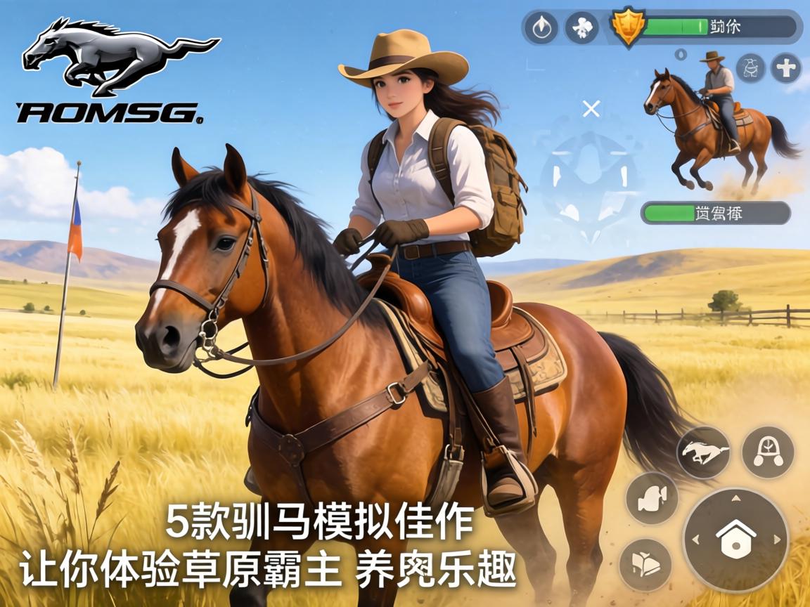 这5款驯马模拟佳作让你体验草原霸主的养成乐趣