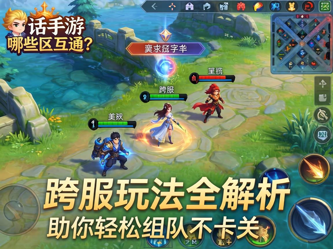 大话手游哪些区互通