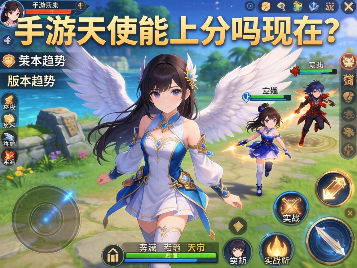 手游天使能上分吗现在？从版本趋势到实战技巧的深度解析