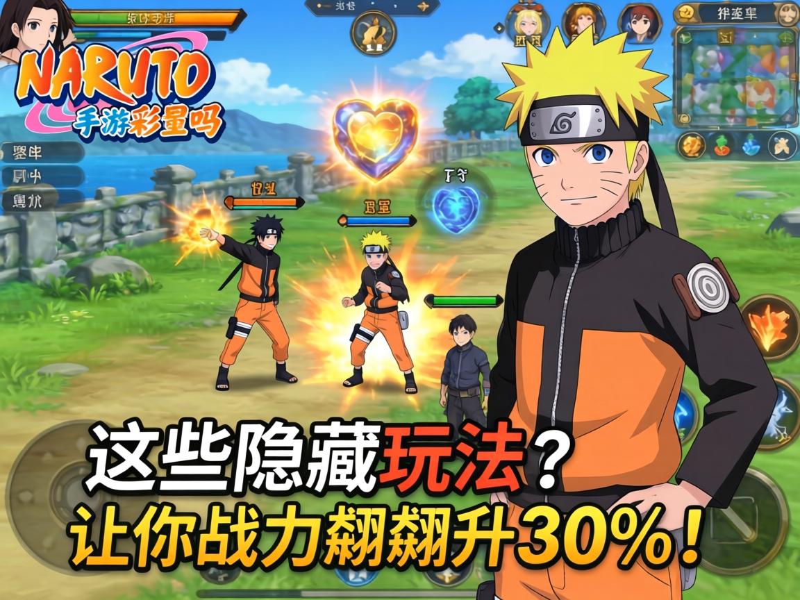 火影手游有彩蛋吗？这些隐藏玩法让你战力飙升30%！