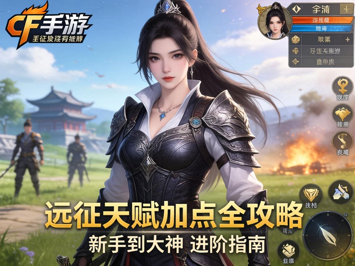 CF手游远征天赋加点全攻略