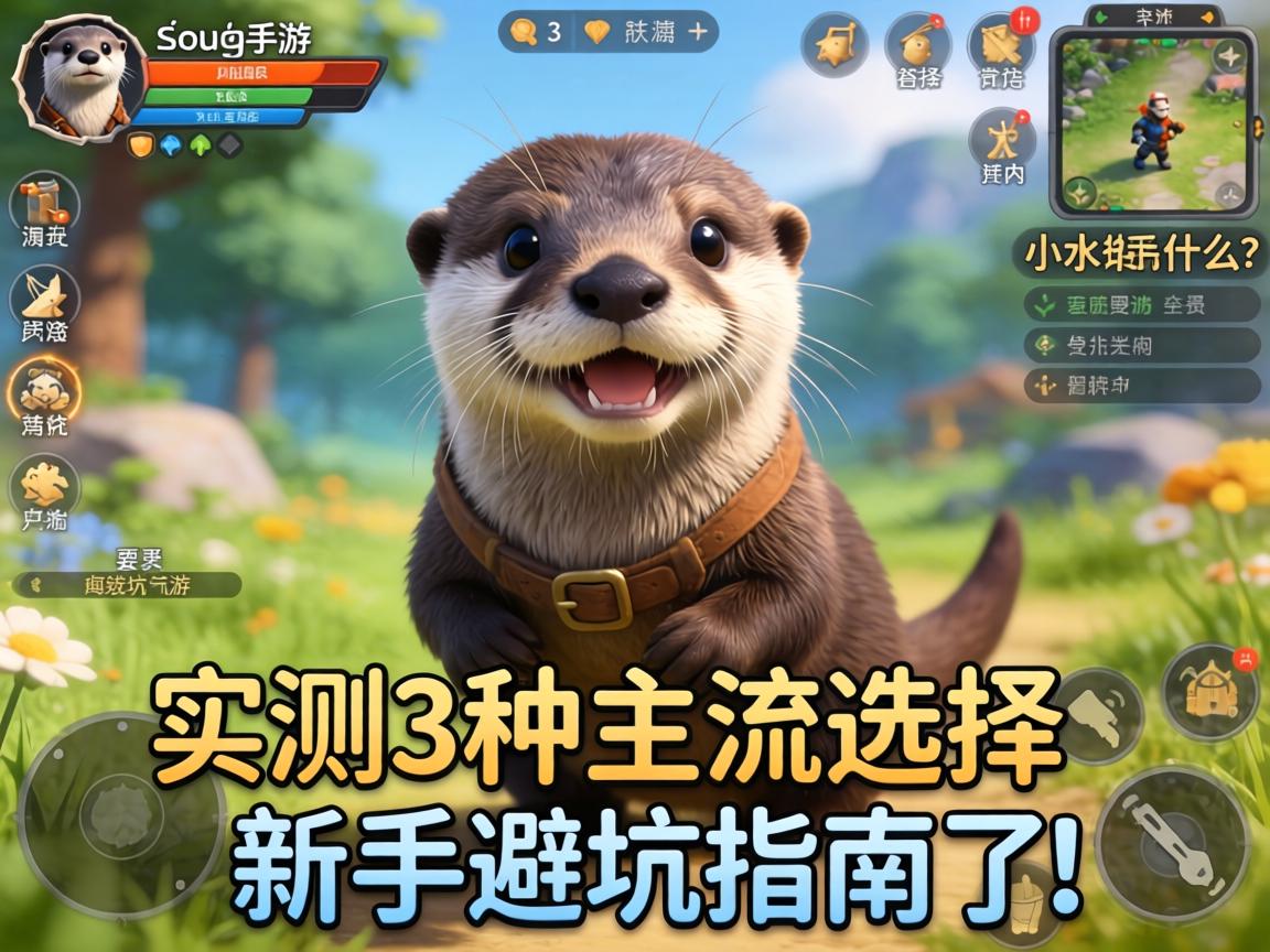 方舟手游小水獭用什么