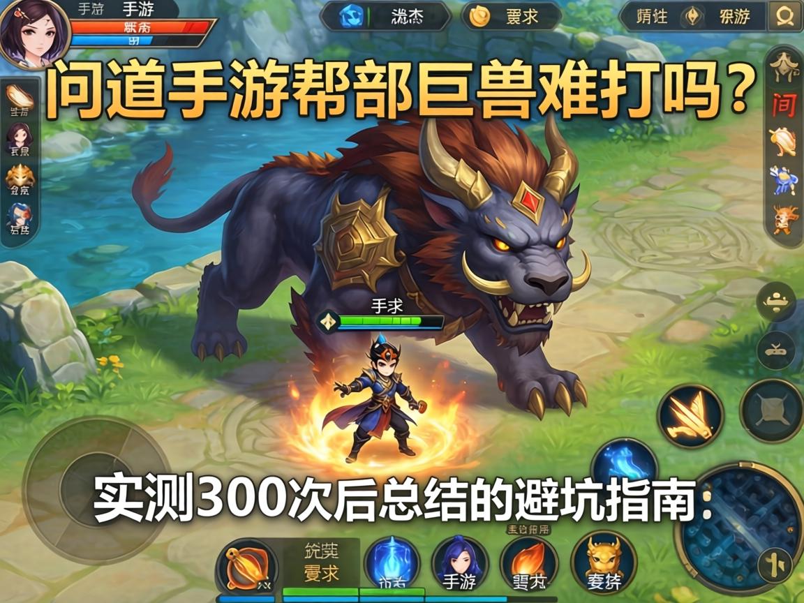 实测300次后总结的避坑指南