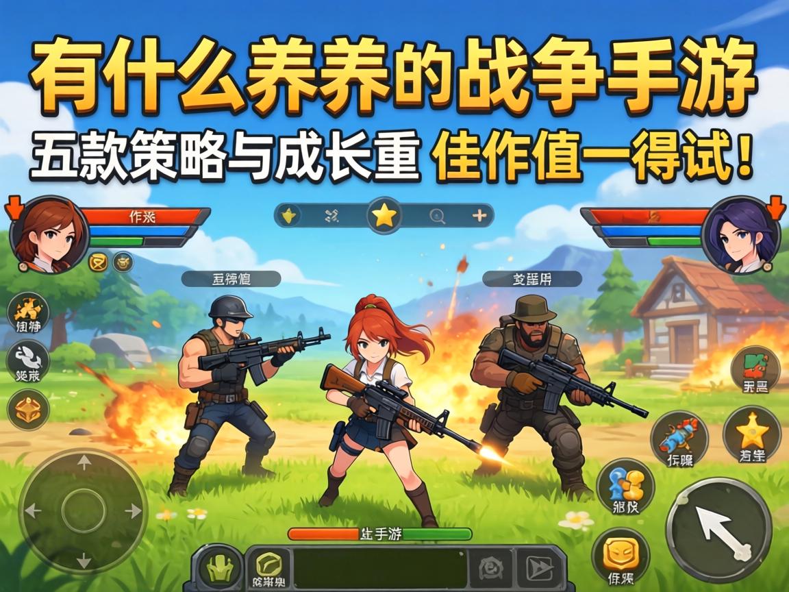 这五款策略与成长并重的佳作值得一试