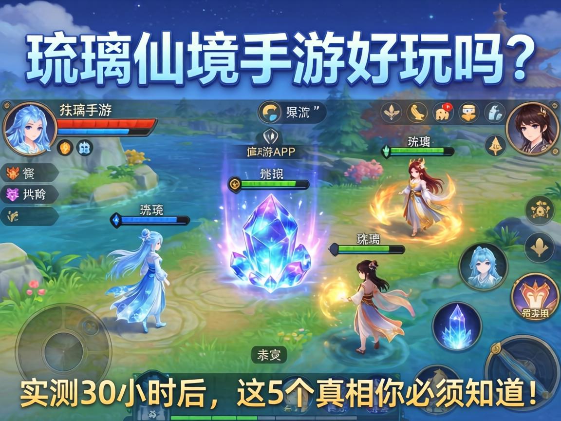 琉璃在仙境手游好玩吗