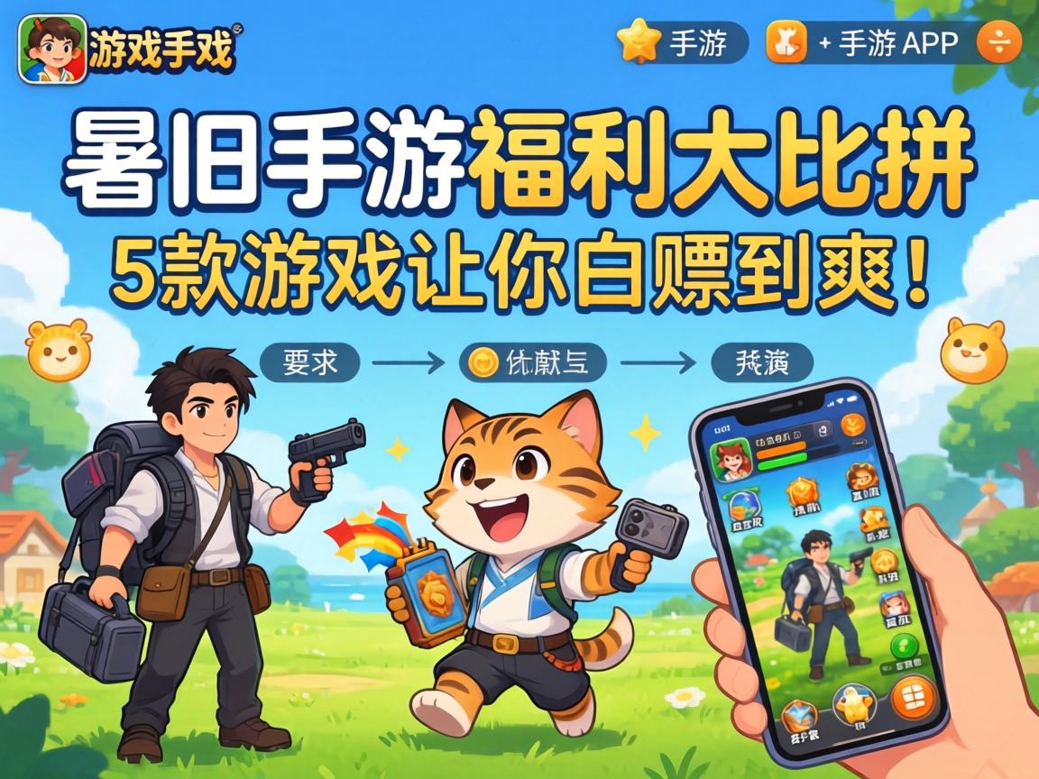 这5款游戏让你白嫖到爽