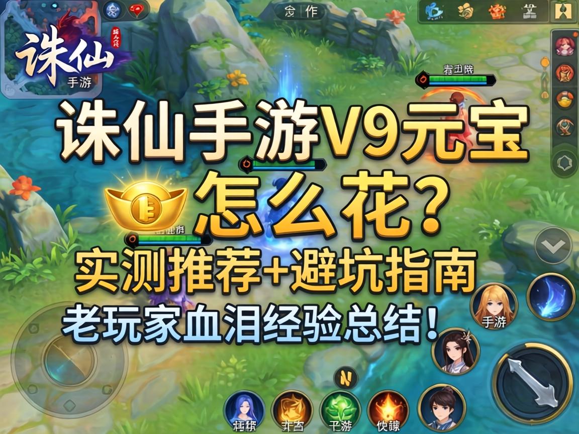 诛仙手游V9元宝怎么花