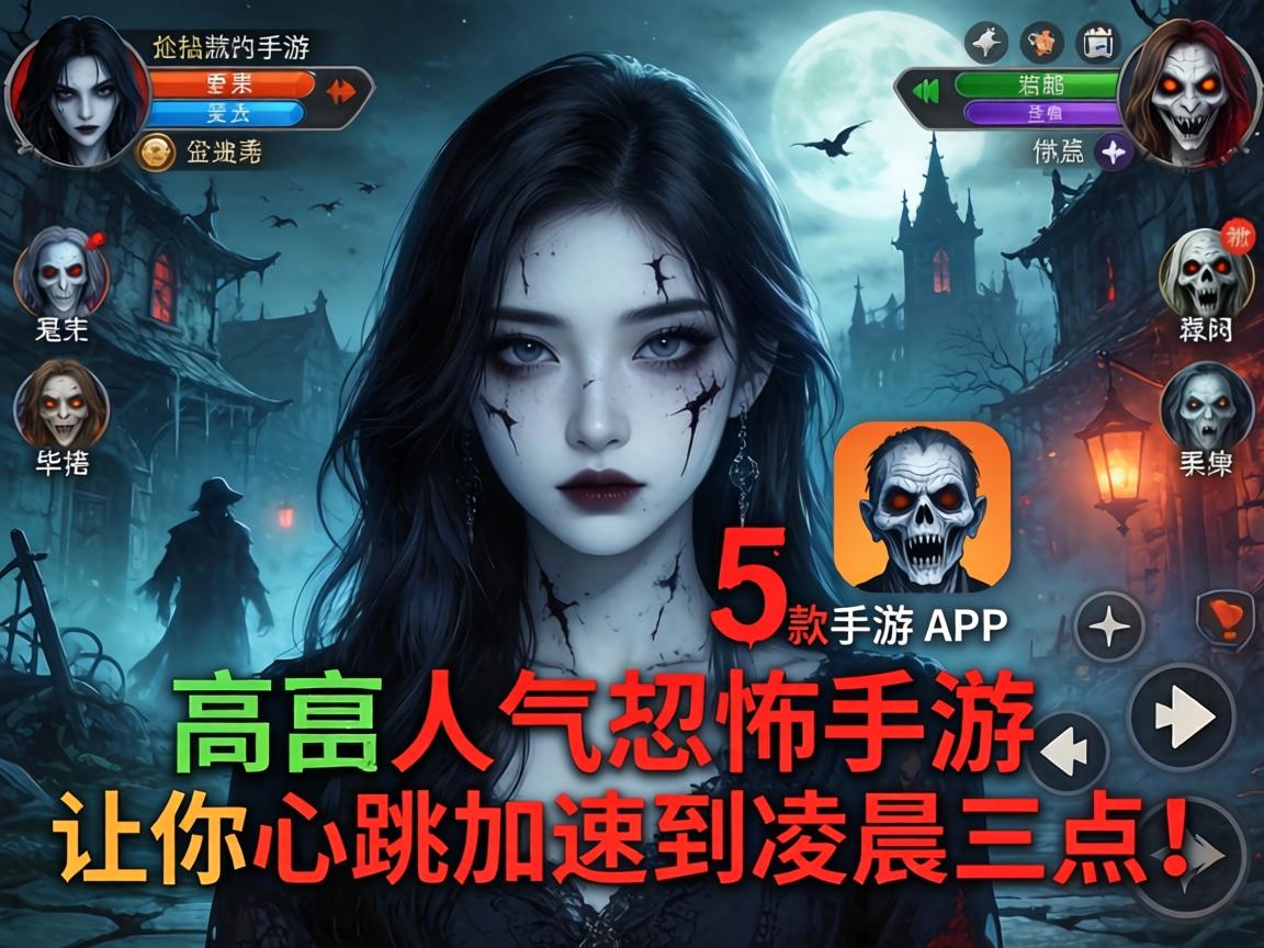 这5款高人气恐怖手游让你心跳加速到凌晨三点