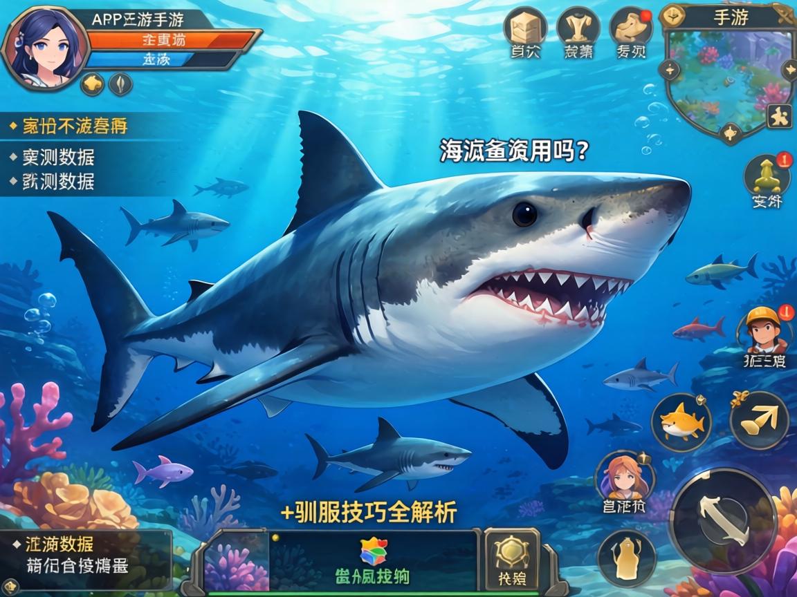 方舟手游海底鲨鱼好用吗