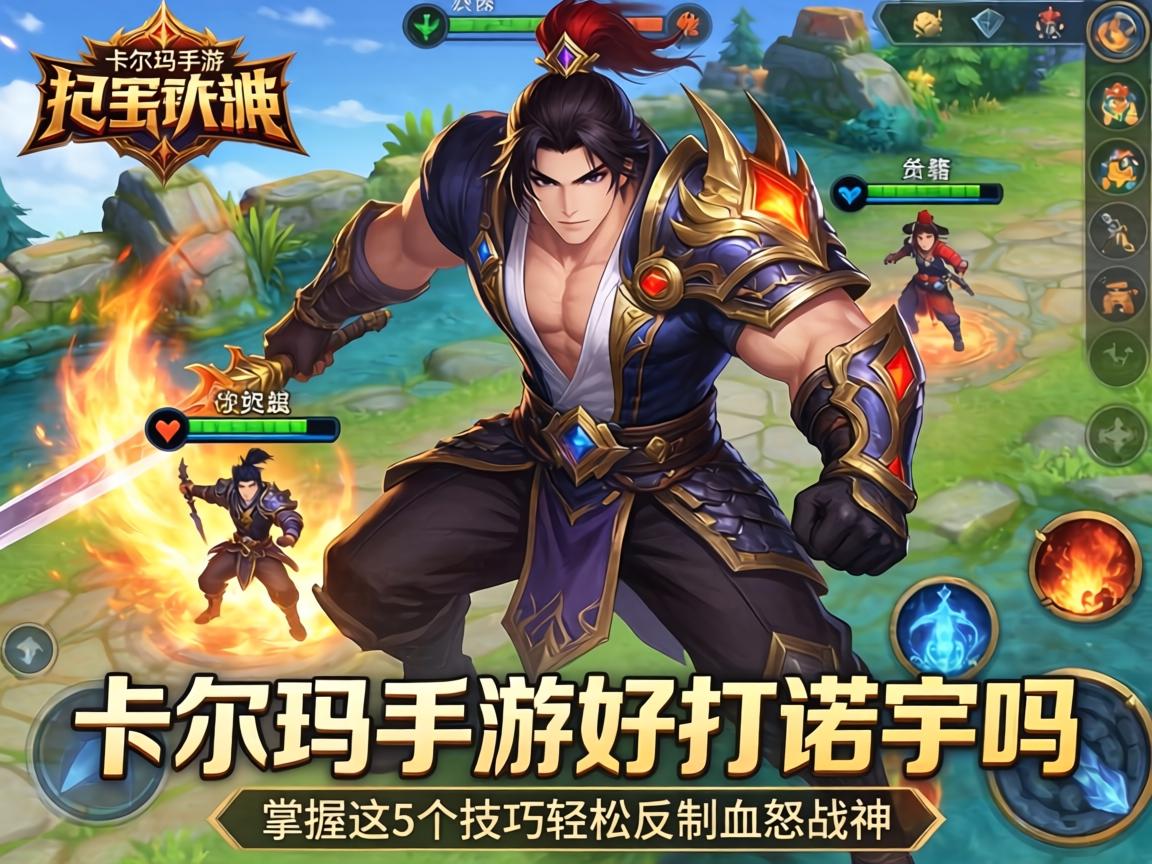 掌握这5个技巧轻松反制血怒战神