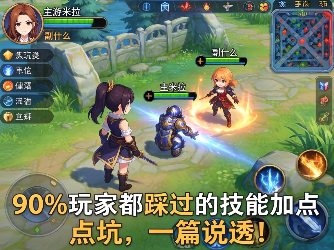 手游萨米拉主什么副什么