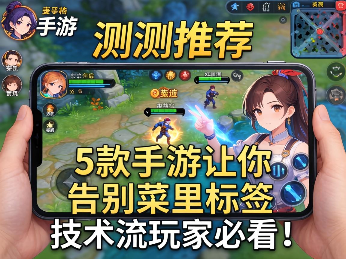 这5款手游让你告别菜鸡标签